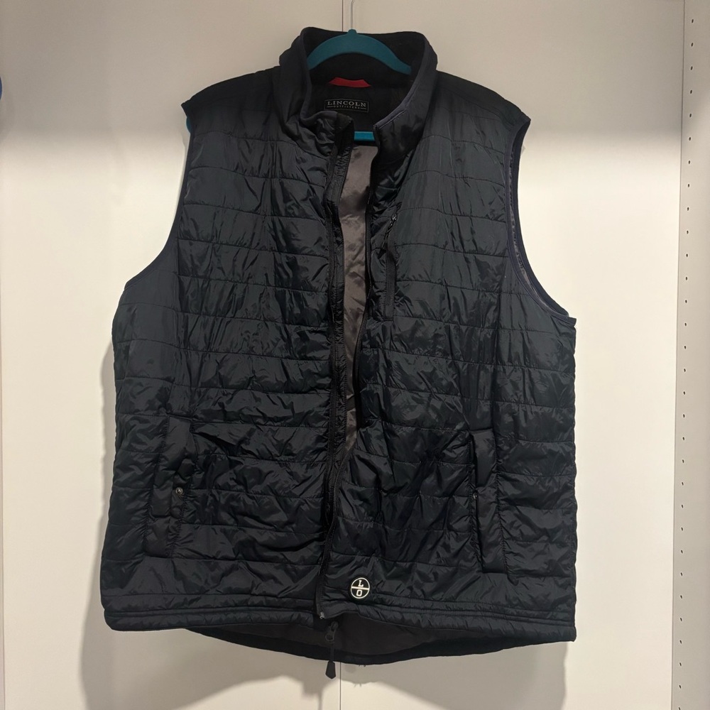 Gibson Black Quilted Men's Vest